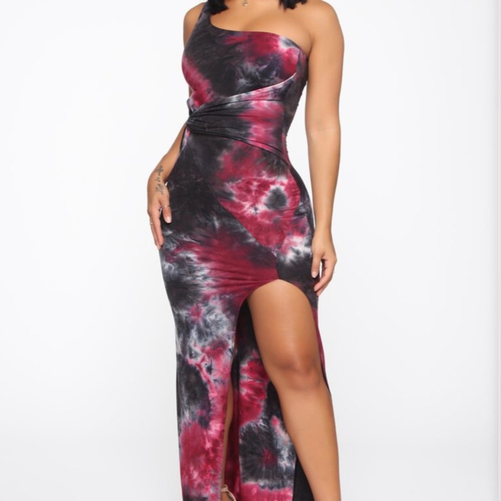 Fashion nova one shoulder dress